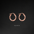 Gold Hoop Earrings