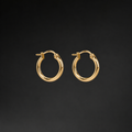 Gold Hoop Earrings