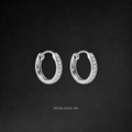 Diamond Huggie Earrings