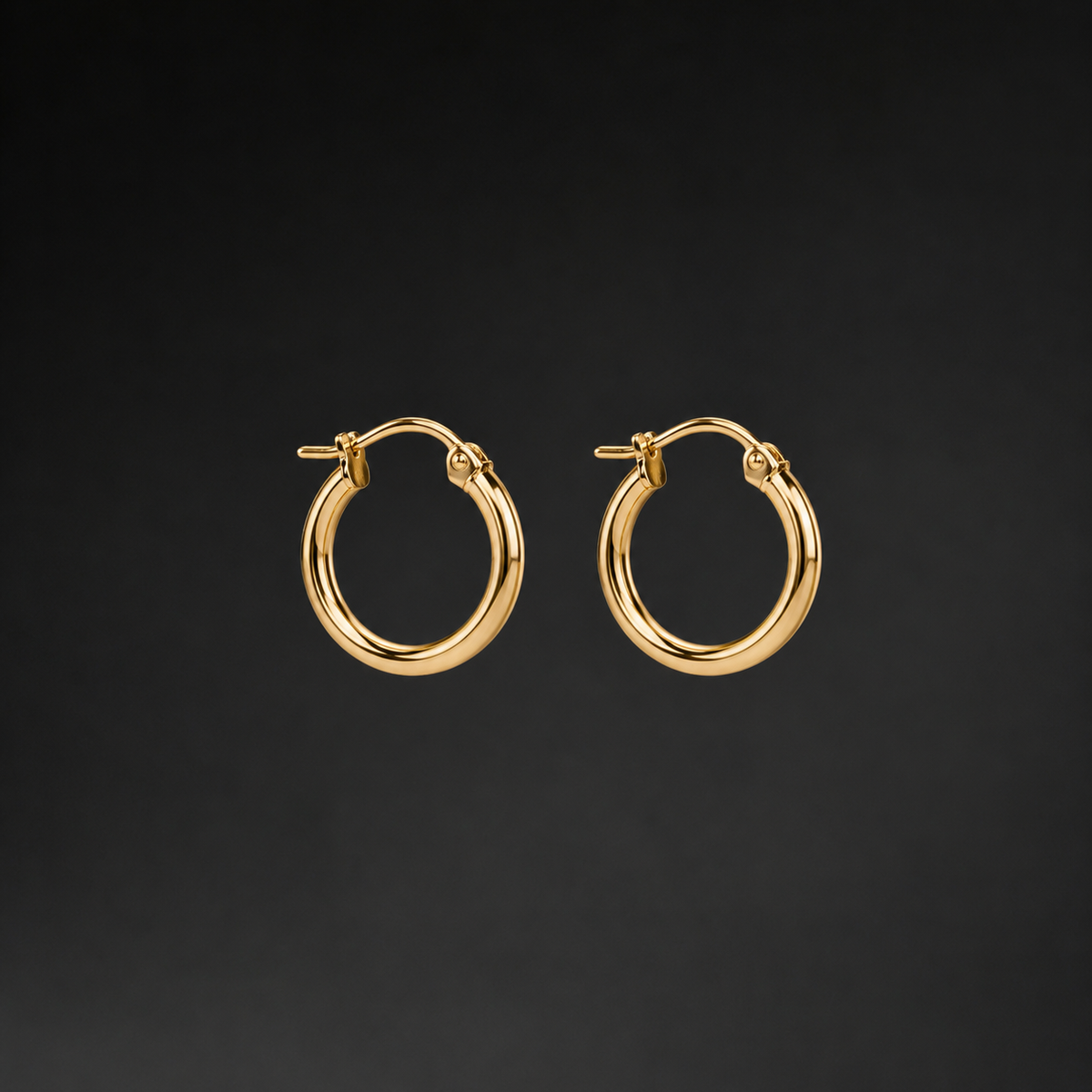 Gold Hoop Earrings
