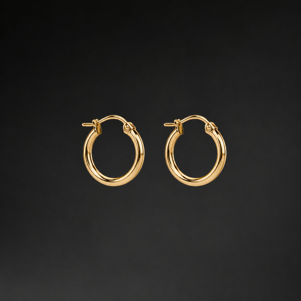 Gold Hoop Earrings