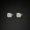 Solitaire Diamond Studs