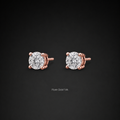Solitaire Diamond Studs