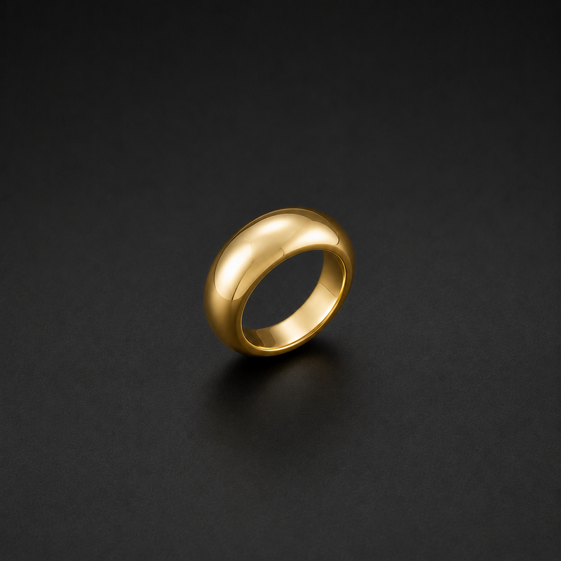 Thick Dome Ring
